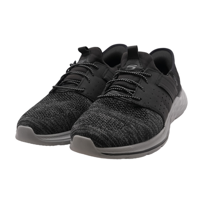 Black Slip-On Athletic Shoes