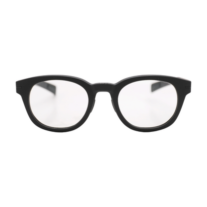 Black Hamilton Round Prescription Eyewear