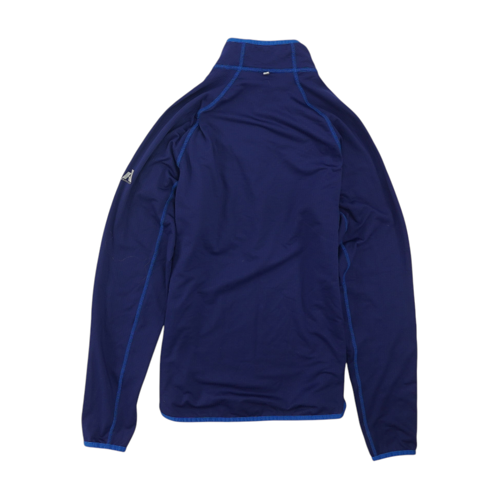 Navy Solid 1/4 Zip Pullover