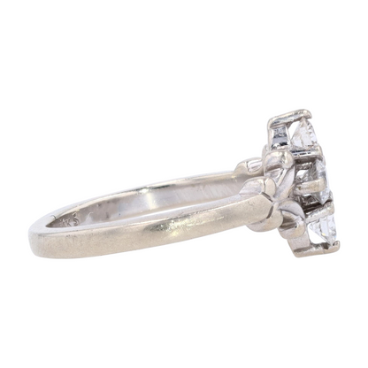 1/6 ctw 14K White Gold Diamond Fashion Ring