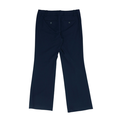 Navy Petite Wide Leg Pants