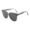 Gray Jackie Square Sunglasses