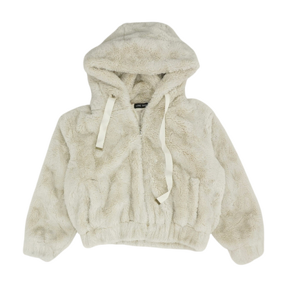 Beige Solid Jacket
