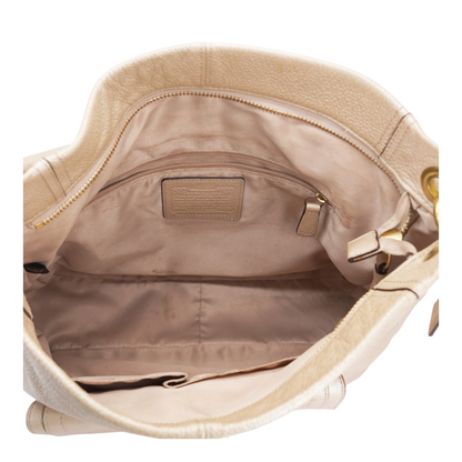 Beige Handbag