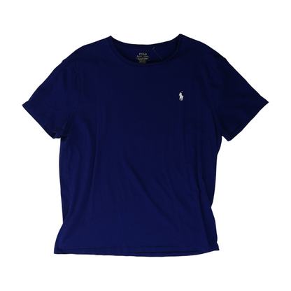 Blue Solid T-Shirt