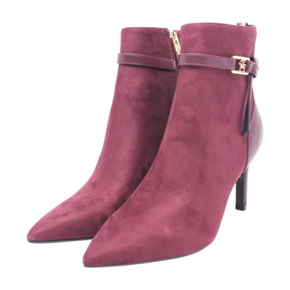 Burgundy Ankle Boots