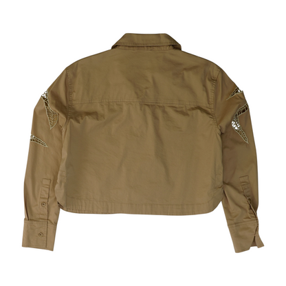 Tan Button Down