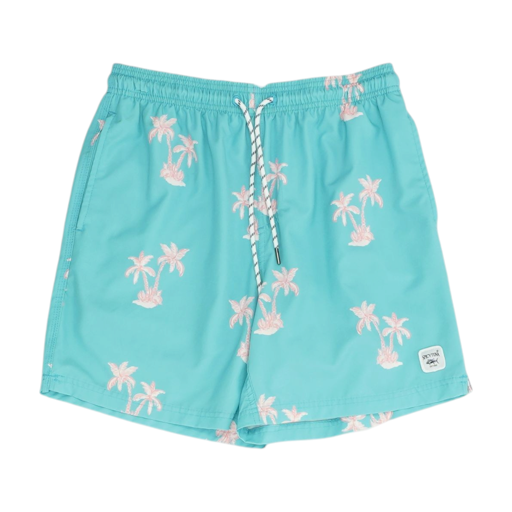 Blue Tropical Swim Bottom