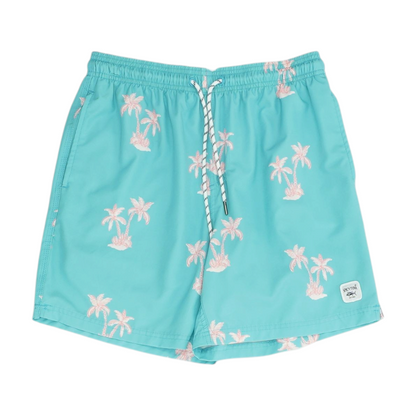 Blue Tropical Swim Bottom