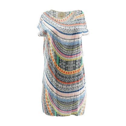 Multi Graphic Mini Dress
