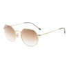 Gold JACK Round Sunglasses