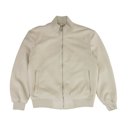 Beige Solid Jacket