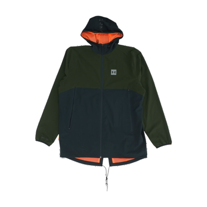 Green Color Block Active Jacket