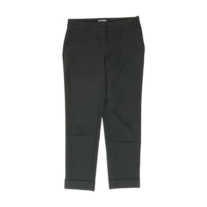 Black Solid Dress Pants