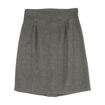 Gray Misc Midi Skirt