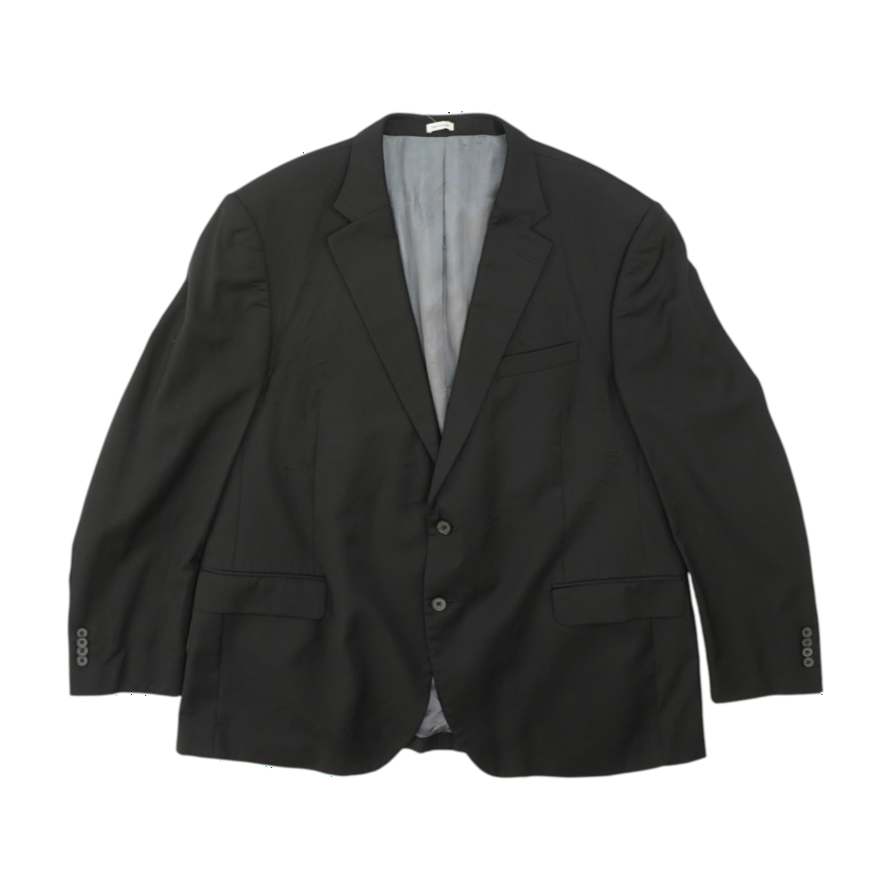 Black Solid Sport Coat