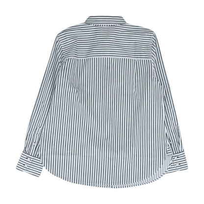 White Striped Button Down