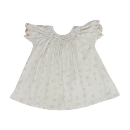 White Floral Dress