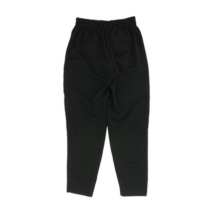 Black Solid Dress Pants