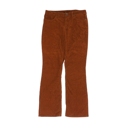 Brown Bootcut Pants