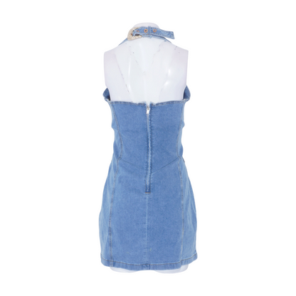 Blue Mini Dress