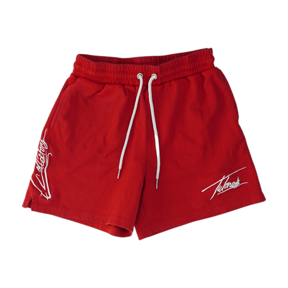 Red Active Shorts