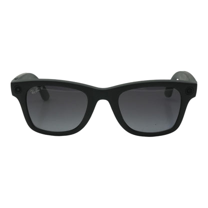 Brown Wayfarer Smart Glasses
