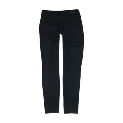 Navy Solid Low Rise Regular Jeans