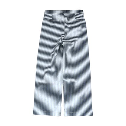 Blue Striped Pants