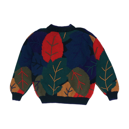 Vintage Fall Leaves Sweater