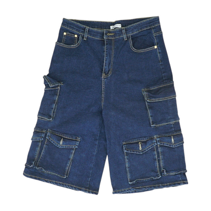 Blue Denim Shorts