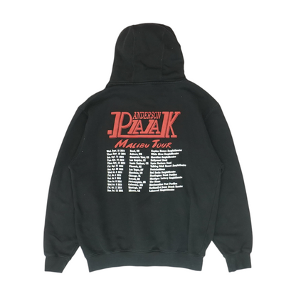 Black Solid Hoodie Pullover