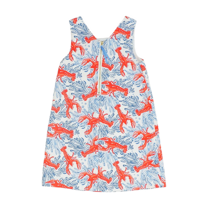 Red Graphic Dress