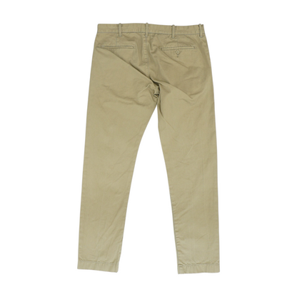 Beige Regular Pants