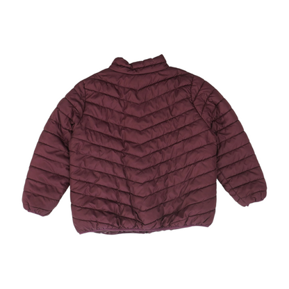 Maroon Plus Solid Jacket