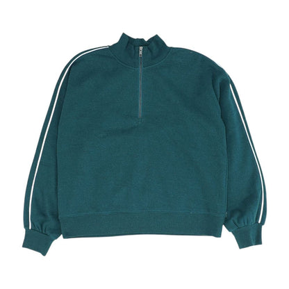 Green 1/4 Zip Pullover