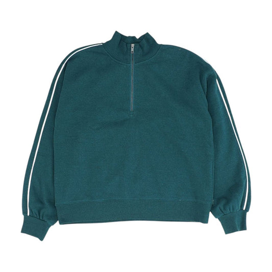 Green 1/4 Zip Pullover