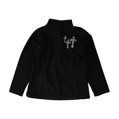 Black Solid Jacket
