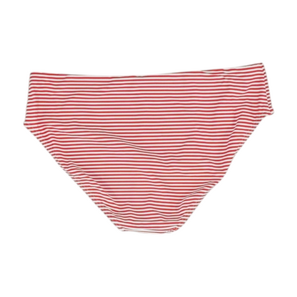 Red Striped Swim Bottom