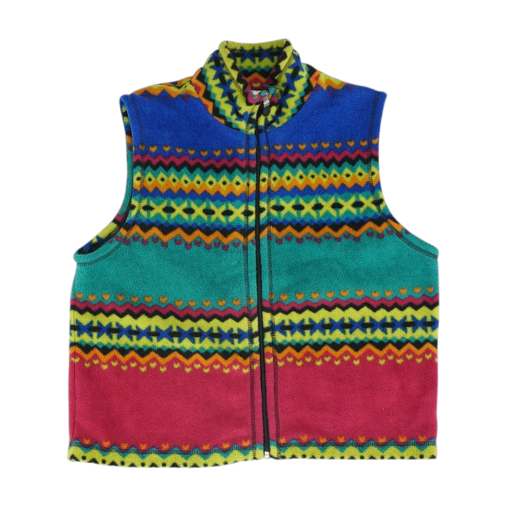 susan bristol Multi Color Block Vest – Image 1