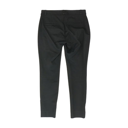 Black Solid Chino Pants