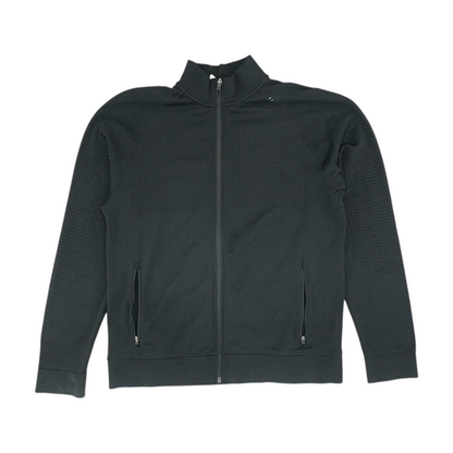 Blue Solid Active Jacket