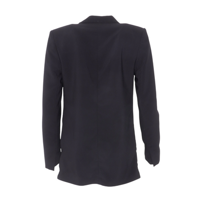Black Solid Blazer