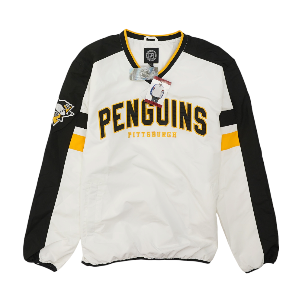 White Pittsburgh Penguins Graphic Sweatshirt Pullover