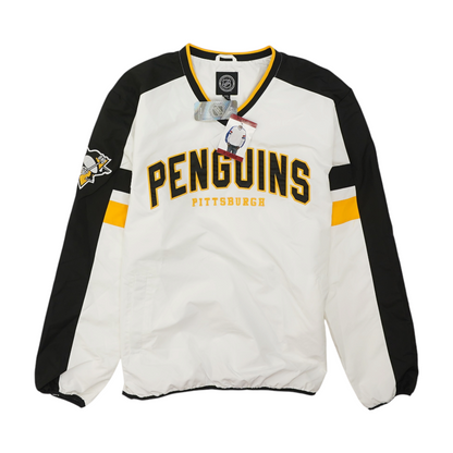White Pittsburgh Penguins Graphic Sweatshirt Pullover