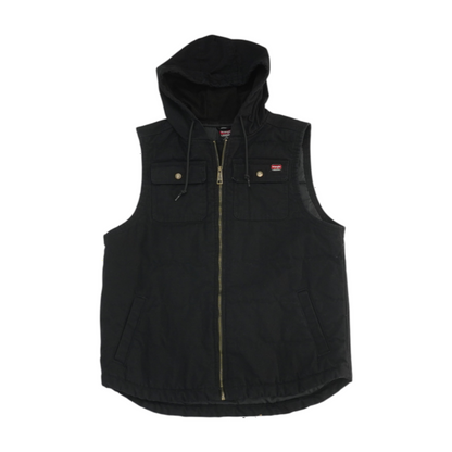 Black Solid Vest