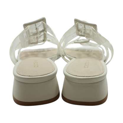 Clear Block Heels