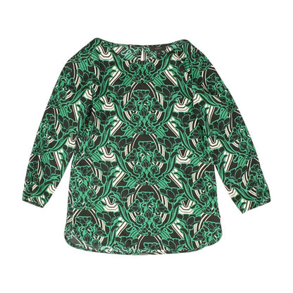 Green Misc. 3/4 Sleeve Blouse