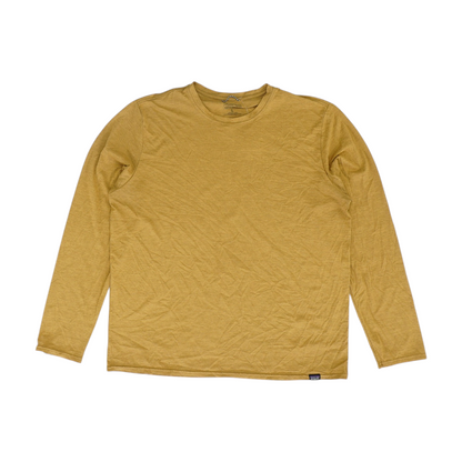 Tan Solid Active T-Shirt