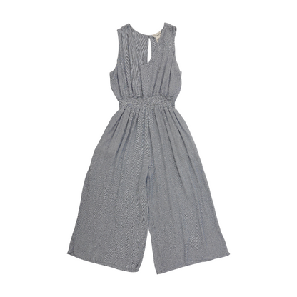 Blue Striped Jumpsuit
